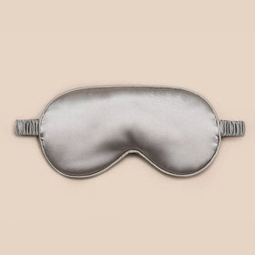 Custom Logo Adjustable Elastic Double Sided Luxury Satin Silk Children's Sleep Eye Masks Shading Light Breathable