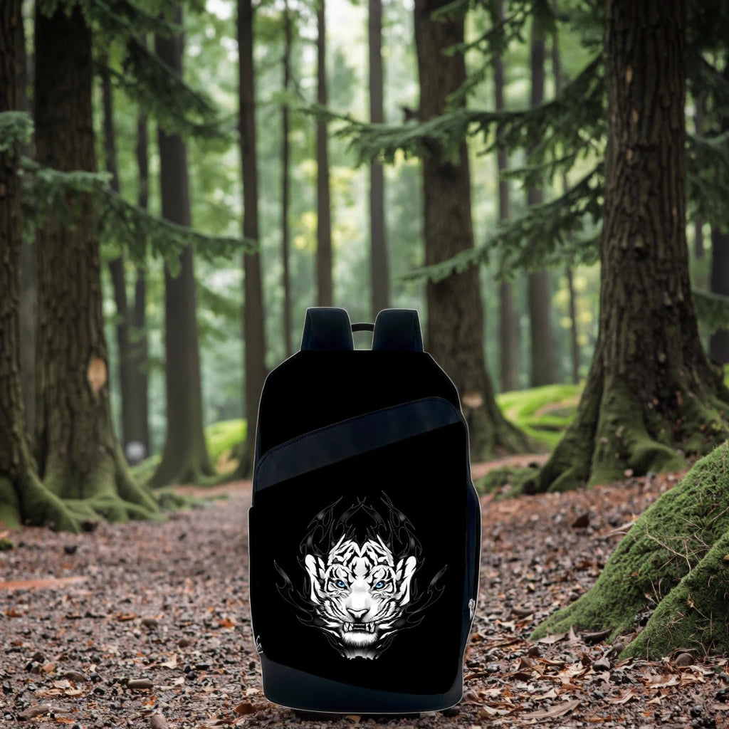 Men's Waterproof Sports Hiking Backpack with Large Capacity Zipper Closure Laptop Compartment