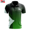 Custom Sublimation Print Blank Design Men's Golf Shirts Sport Quick Dry UPF 50 for T Shirts 100% Polyester