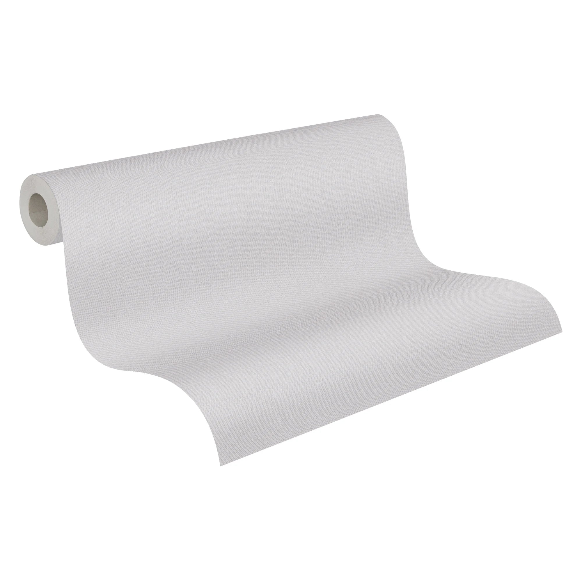 Made in Germany - Luxury Wallpaper rolls Plain Light Grey Non Woven Contract Wallpaper for Hotel Plain - 1005 x 053 m