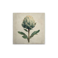 Made In Germany - Home Decor Canvas Picture Kitchen Motif Artichoke - Wall Mural In Cream And Beige - Stretcher Frame Art
