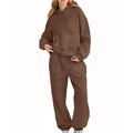Premium Quality Winter Wear Women Fleece Tracksuit Two Piece Design Your Own Long Sleeves Women Fleece Tracksuit