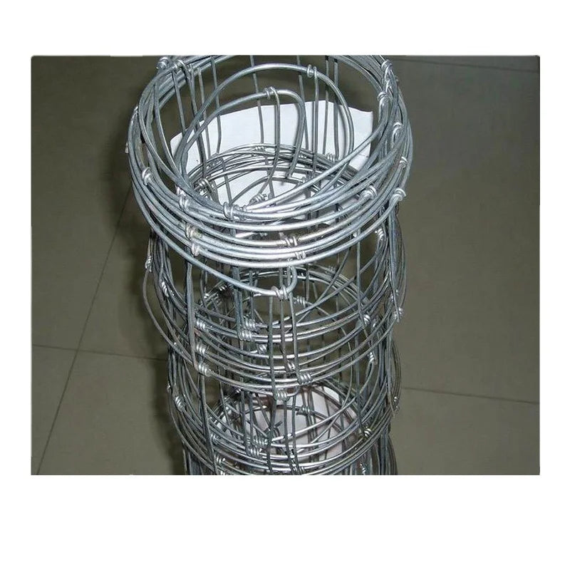 Galvanized Steel Wire Hinge Joint Field Cattle Fence with Deer Netting Steel Fence Posts 3D Modeling Service