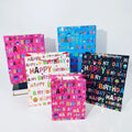 Large Size Factory Direct Sales Luxury Captivating Picture Colors Paper Bag Gift Custom Printed Handle  Bestsellers Birthday Bag