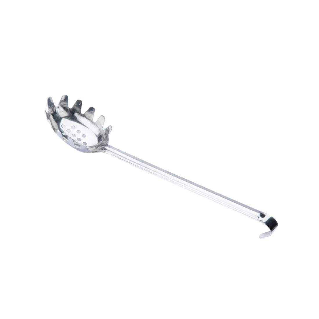Italian Premium Everyday Stainless Steel Long Handle Spaghetti Salad Serving Utensil Mirror Polished Eco-Friendly Tomatto
