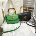 Newest Luxury Women's Mini Bags Elegant Ladies' Shoulder Bags with Geometric Bow Decoration PU Leather Wholesale