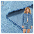 YX275 Hot Sell Denim Fabric High Quality 7*7 430gsm Dream Yarn Denim 80% Cotton 20% Polyester Washed Fabric MegaBDM