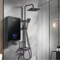 6KW Smart Electric Shower Heater LED Display WiFi Remote Control Touch Control IPx4 Waterproof Stainless Steel Hotel Household