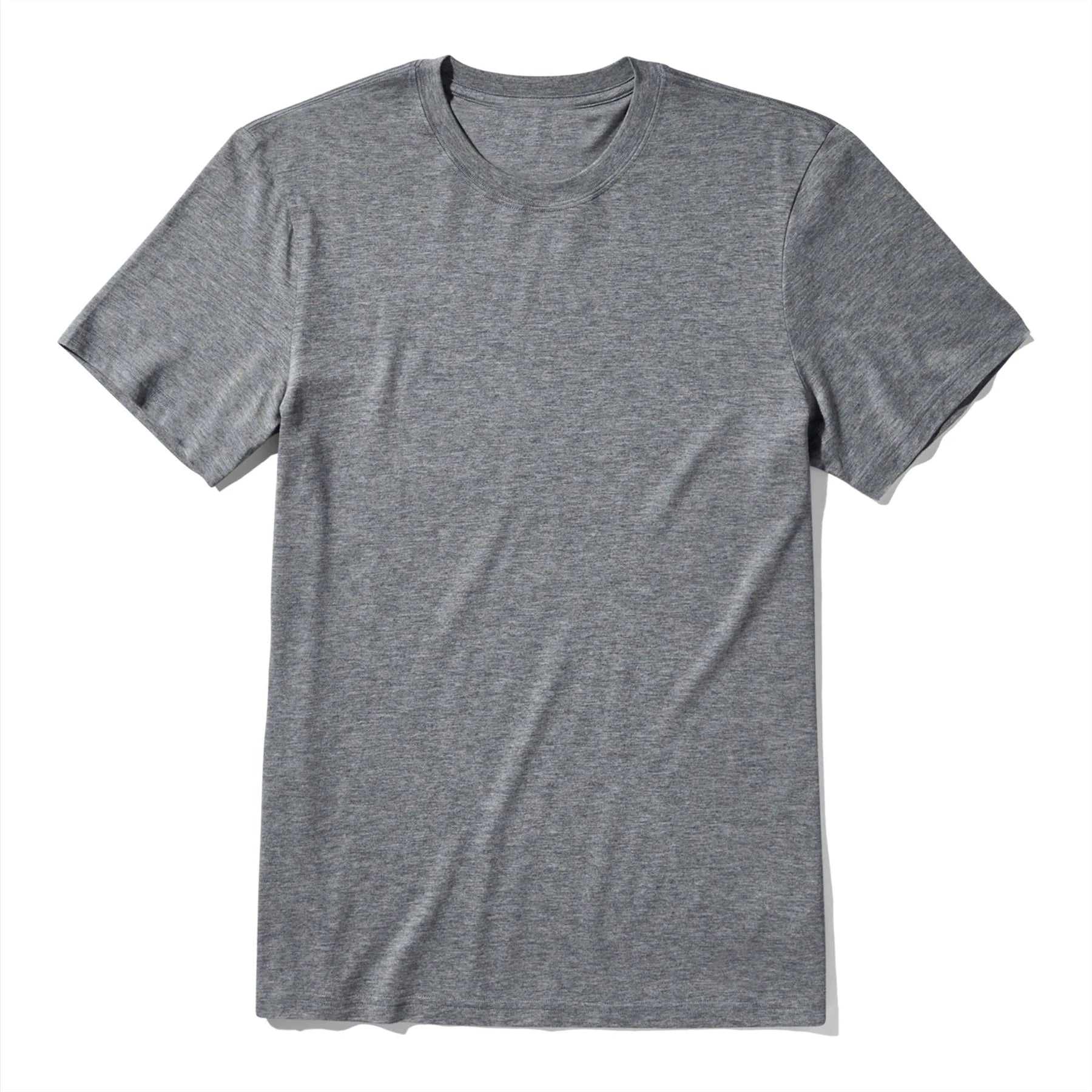 Loose Fit Ribbed V-neck 100% Polyester Single Jersey Short Sleeves Customized Color Men Quick Dry 220g Custom Logo T-Shirts