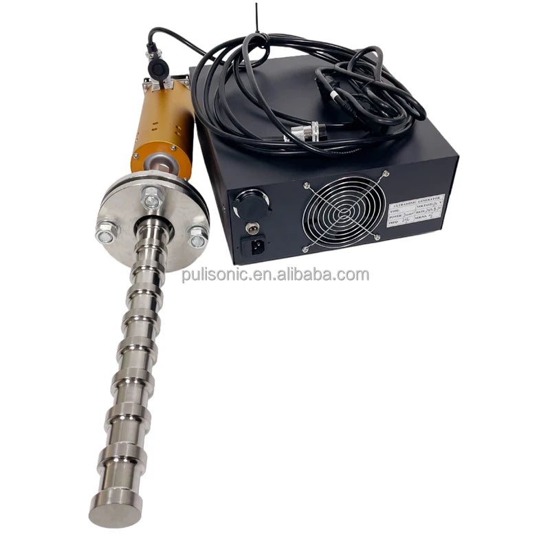 2000W Ultrasonic Reaction Device for Lion Mane Mushroom Ethanol-Water Extraction