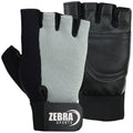 Wholesale Custom Made Zebra Sports GOAT Leather Unisex Fitness Weight Lifting Gloves Breathable Gym Workout Wrist Straps