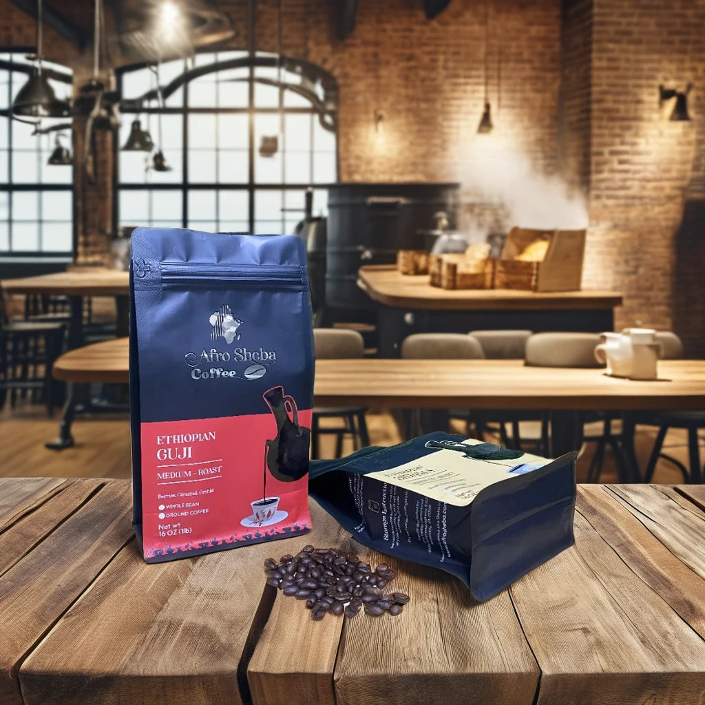 AT PACK USA in Stock 10Pcs/Pack Custom Printed MOPP/VMPET/PE Material Coffee Bean Bags 8oz-16oz Degassing Valve Free Samples
