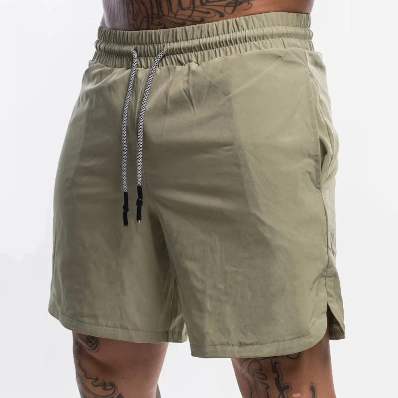 Men's Sports Shorts 5-Inch Fitness Shorts for Summer Running Training Quick-Dry Breathable Plus Size Mid-Length Pants