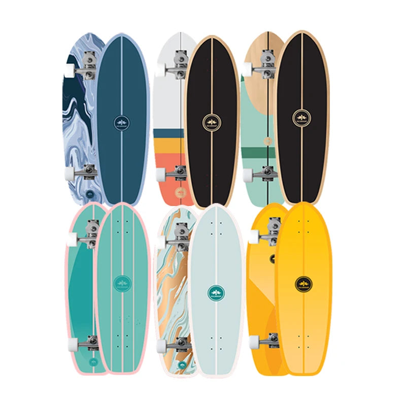 Fashion 7ply Canadian Hard Rock Maple S7 Truck Surfskate Cruising Land Board