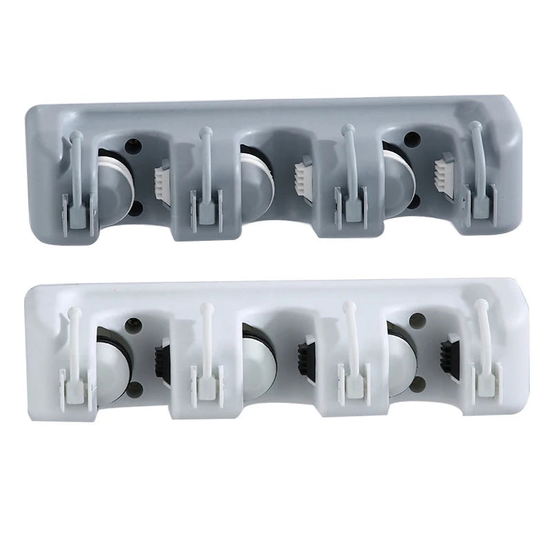 Supplies Home Multifunctional Storaging Plastic Floor Mount Wall Broom Mop Holder