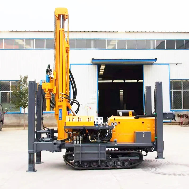 200m Fully Hydraulic High Quality Water and Gas Water Well Drilling Rigs