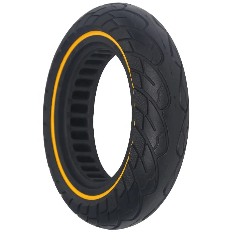 Nedong 10x2.5 Solid Tires for Xiaomi 4 Pro LC Rubber Construction Never Go Flat E-Scooter Airless Tyre