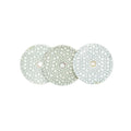 Hot Selling OUDU Machine Diamond Resin Buffing Pads for Granite Stone Wet/Dry Use OEM 3 Step 50#-3000# Grit Polishing Pad