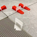 Tile Tools Modern Durable 2.0mm Thickness Tile Leveling System Spacers 1 Year Warranty Easy Install for Office Building Flooring