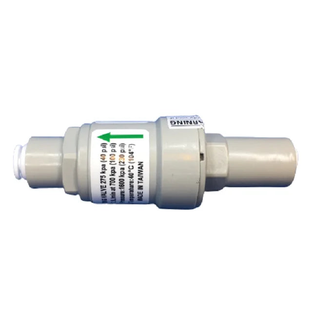 Manual Plastic Water Pressure Limiting Valve 60 psi for Outdoor Use in Water Filtration Systems for Cars & RVs