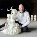 Personalize Design SLA 3D Printing Large-scale Sculptures - Exquisite and Beautiful Details