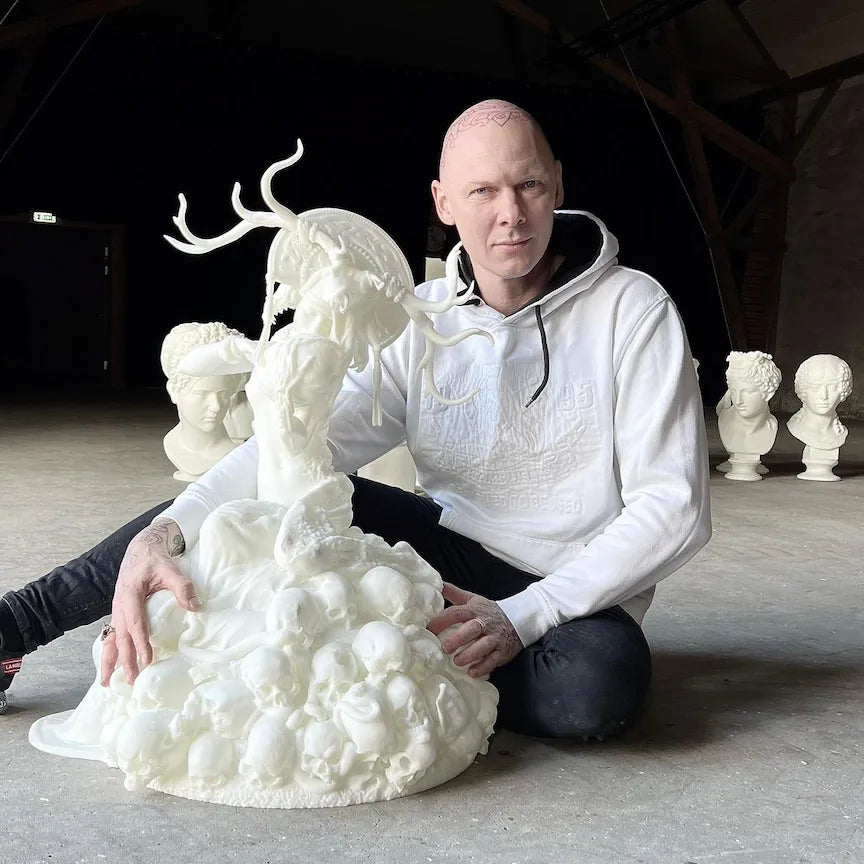 Personalize Design SLA 3D Printing Large-scale Sculptures - Exquisite and Beautiful Details