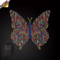 2024 Trend Products Hotfix Rhinestone Transfer Design for T Shirt Butterfly Custom Rhinestone Heat Transfer