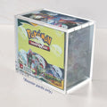 Factory Custom Clear Acrylic Display Box for PokÃ©mon Trading Cards Booster Pack Holder Dustproof Organizer