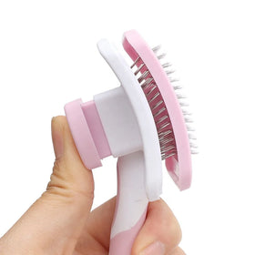 Pet Grooming Brush Self Cleaning Automatically Dog Cat Slicker Remove Cleaning Pets Dogs Accessories Hairs Pet Comb