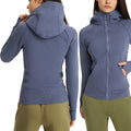 High Quality Womens Loungewear Sets Fall Cotton Two Piece Tracksuits Set Custom Zip up Cropped Hoodies Set Women