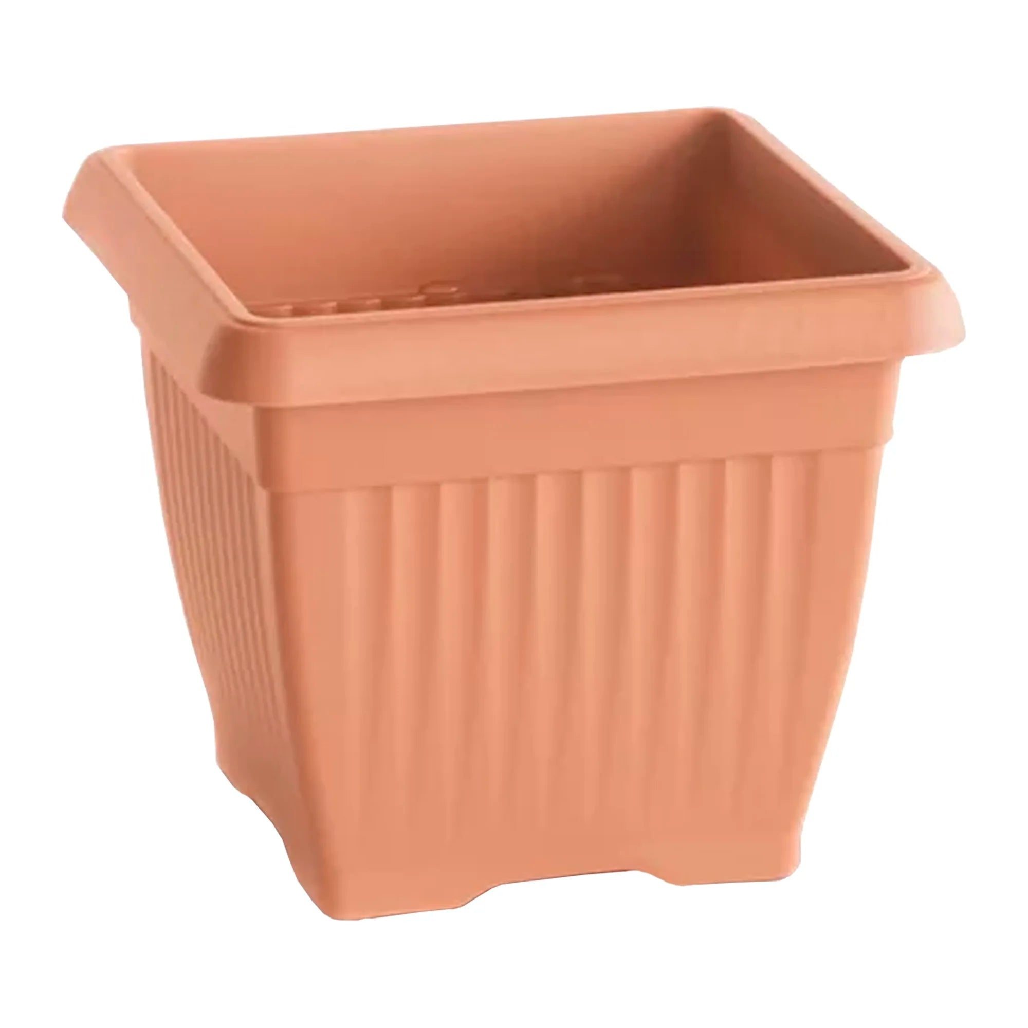 TERRA 7L. pot dimensions (mm) 240x240x200 Terracotta color