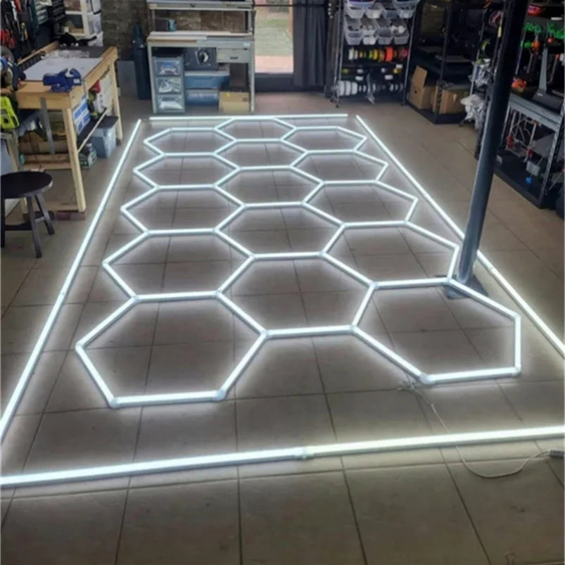 80W Eco-Friendly 6500K Honeycomb LED Working Light and Cob LED for Energy-Efficient Warehouses and Factories for Workshops