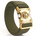 Wholesale Outdoor Heavy Duty Nylon Belt Man Adjustable Tactical Waist Belt With Quick-Release Buckle