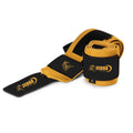 Custom Logo Fitness Safety Wrist Wraps Adjustable High Stretch for Closure Polyester Nylon Weightlifting Wristband Thumb Loop