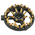 Commercial Portable Gas Stove Cast Iron Burner with 32 Jets Brass Nozzle for Hotels and RVs Cooktop Parts
