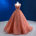 Jancember 222195 Backless V-neck Lace Embroidery Evening Party Women's Dresses