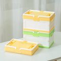 2026 NEW ARRIVAL Factory Household Multipurpose Durable Reliable Plastic Folding Storage Box Collapsible Storage Crate with Lid MegaBDM
