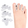 Hammertoe Corrector Gel Toe Separators Toe Straighteners and Spacers for Men Women Foot Pain Relief Orthopedic Care