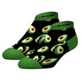 Pair of Lucky Socks short socks avocado design sizes 41-46