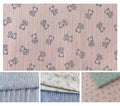 2024 New Design 100% Cotton Custom Floral Printing Stretch Knitted Ribbed Fabric Cut Pieces MegaBDM