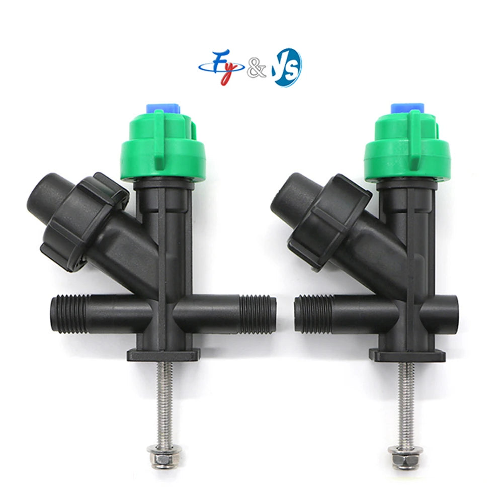 Intubate External Water Threaded Agricultural Sprayer NozzlePlastic Boom Spray Nozzle Bodies for Agriculture