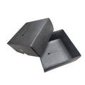 Low MOQ Custom Printing logo Cosmetic Packaging Recycle Mailer Paper Box Black Lid off Paper Box