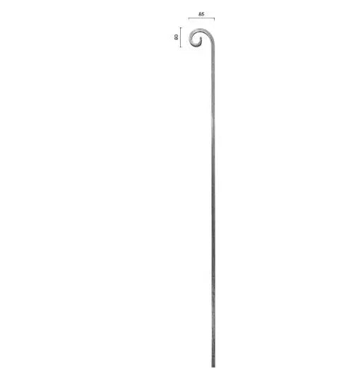Iron Parts Regular bar for Gate  Fence Railing Handrail Balustrade