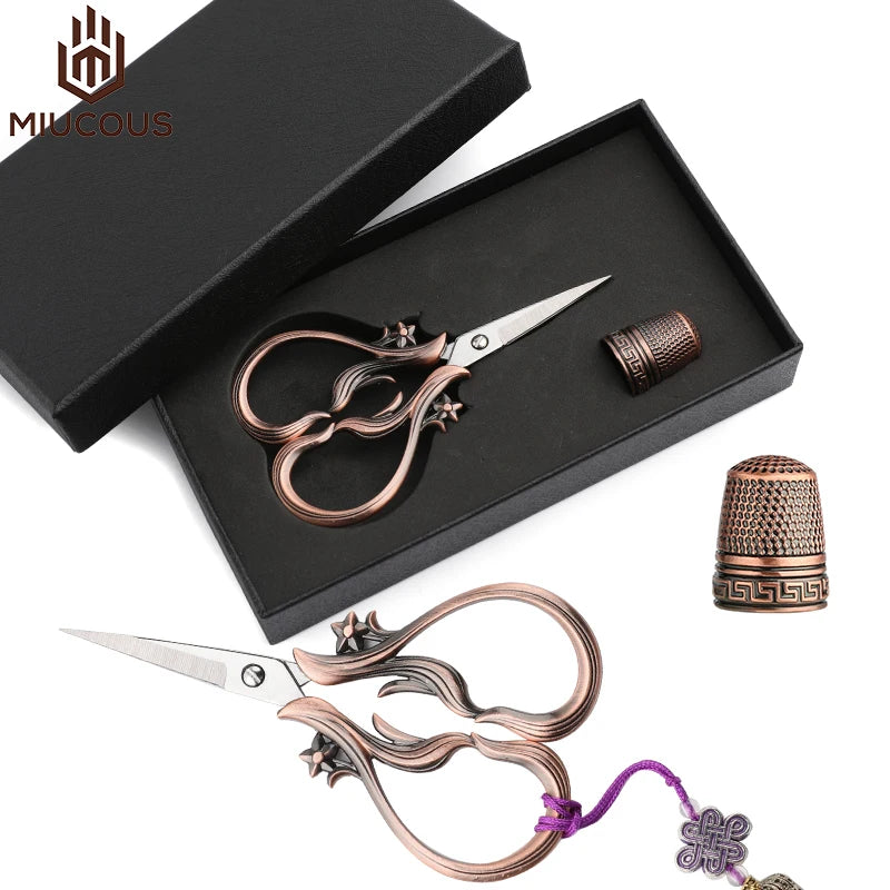 Hot Selling Craft Vintage Scissors Set Design Scissors