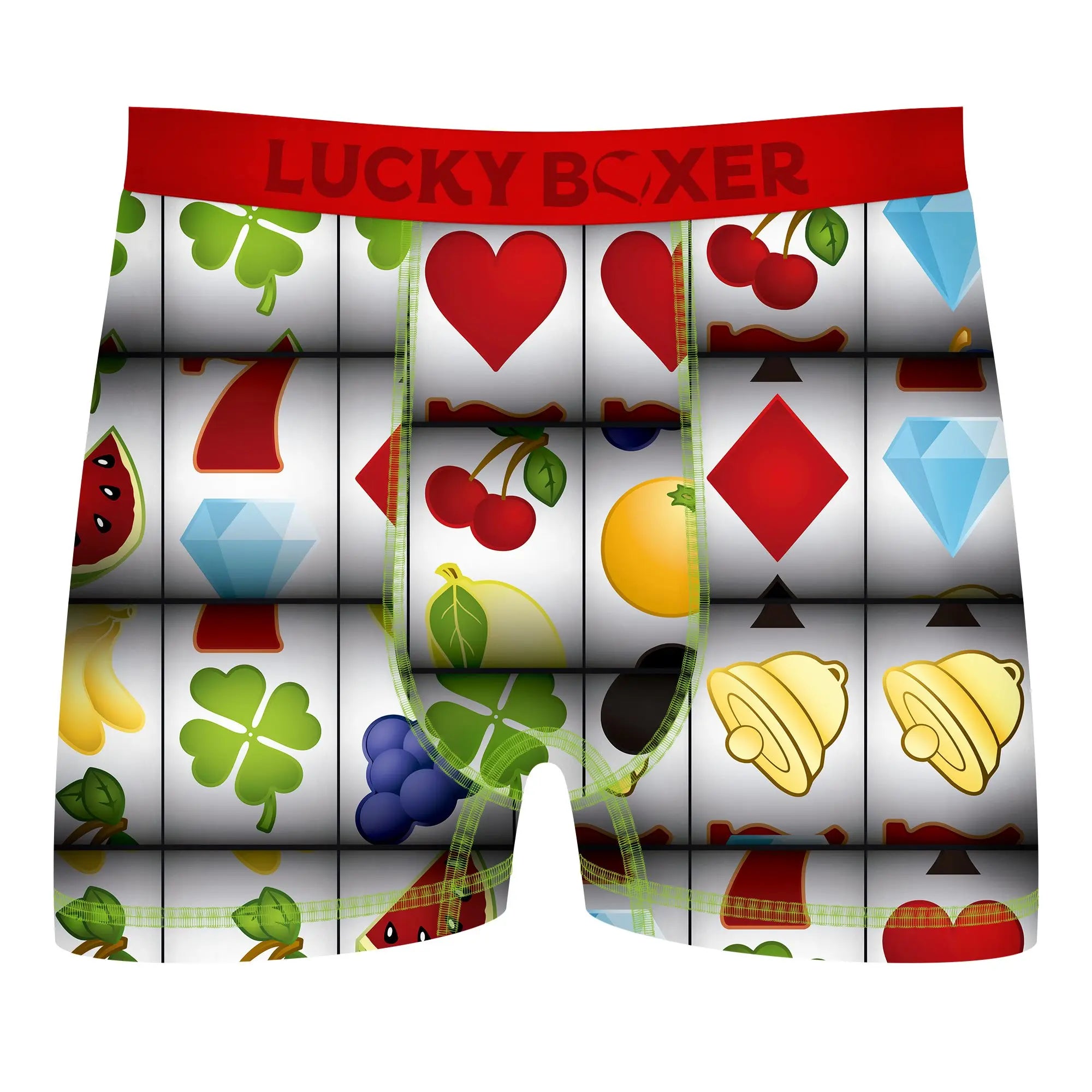 Lucky Boxer briefs in white for men