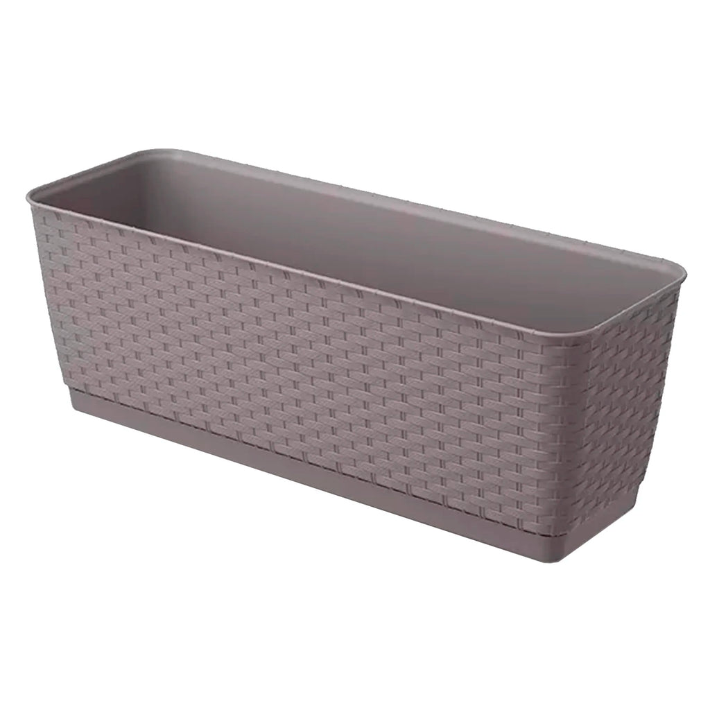 RATOLLA P 12L pot dimensions (mm) 492x172x174 Mocca color