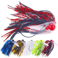 Hengjia 10g Buzzbait Silicone Skirt Jig Fishing Lure Buzzbait Swimbait Spinner Bait