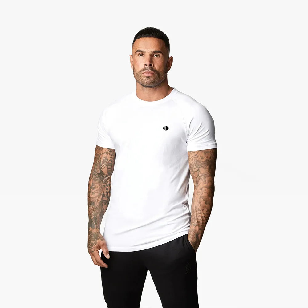 Men's Plus Size 100% Cotton Jersey T-Shirts 200 Grams Loose Quick Dry Breathable Regular Sleeves O-neck Custom Logo Training