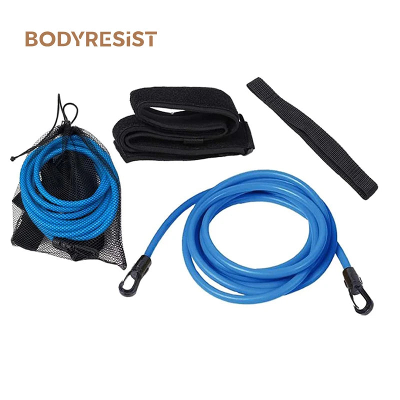 Best Seller Design 3 Meter Men Women Diving Swimmer's Leash Stationary Cords Wim Trainer Tether Stationary Swimming with Swim