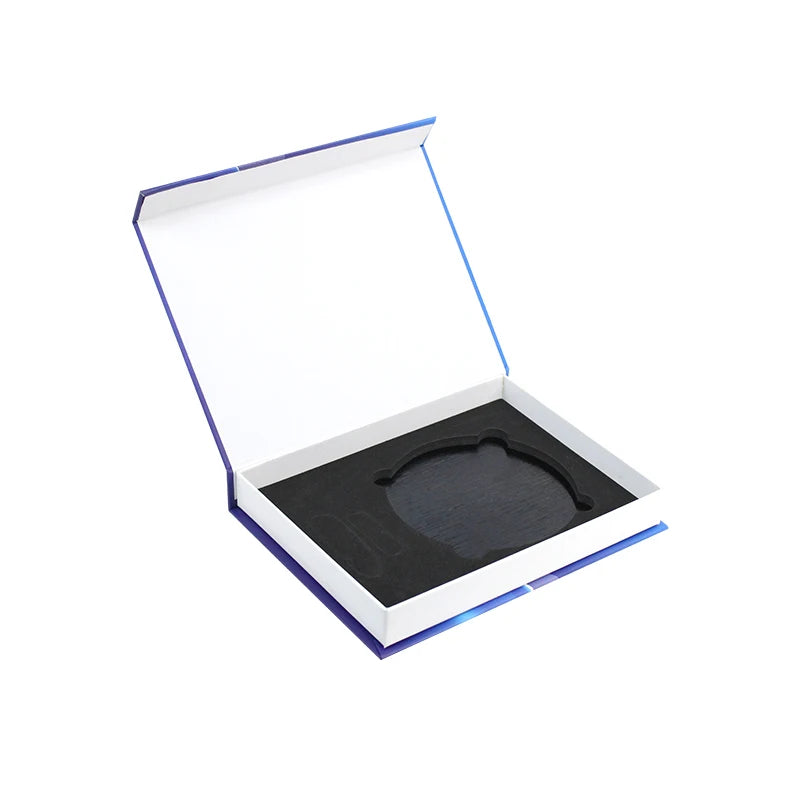 Custom Printing Logo Rigid Cardboard Magnet Belt Gift Box for Belt Tie Package Packaging Boxes Luxury Magnetic Gift Box
